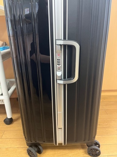 【美品】大容量128L フレームキャリーケース ほぼ新品｜長期・海外旅行に◎