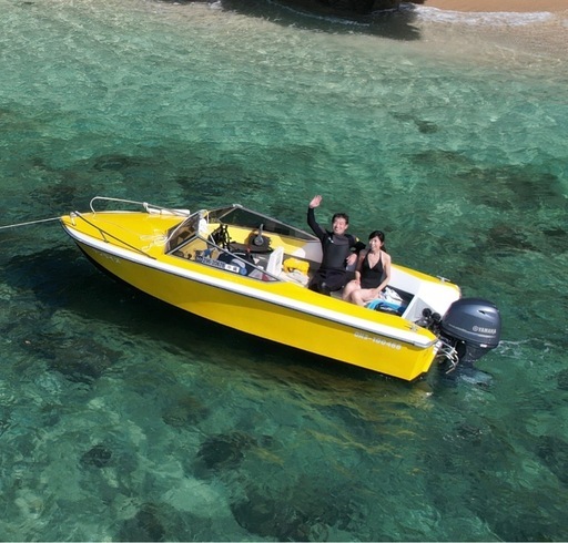 ランナバウトボート　フルレストア　船外機載せ替え