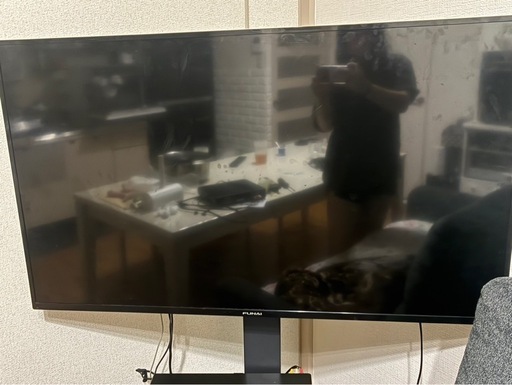 明日12日までの出品！録画機能付き49型テレビ