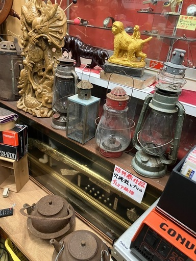 2.4万円アンティーク違い棚　水屋箪笥