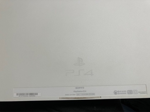 PS4  ジャンク品　箱無し　コントローラーなし