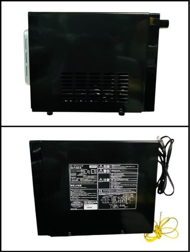天) 582.アイリスオーヤマ オーブンレンジ MO-F1805-B 2022年製 美品