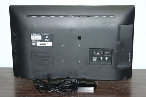 71963★FUNAI 24型LED液晶テレビ FL-24H1010 (11) 【フナイ/デジタル2チューナー/外付HDD録画対応/純正リモコン付】