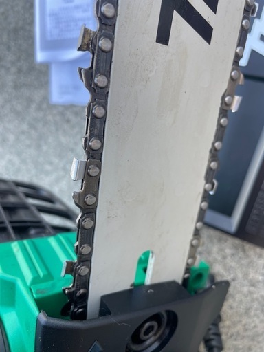 マキタ Makita 電気チェンソー M504 350mm チェーンオイル付き 元箱・取扱説明書付き