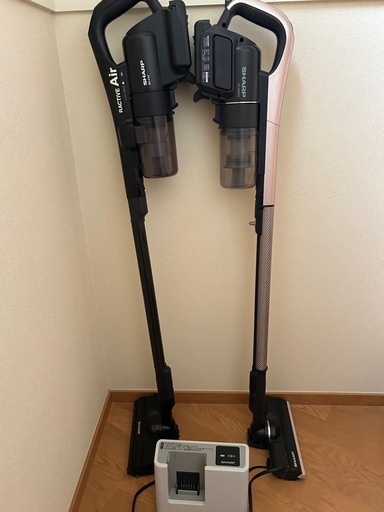 SHARP RACTIVE Air スティッククリーナー　2点セット