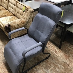 ジャングルジャングル貝塚店　チェア　グレー　リクライニング　チェアー　貝塚市　泉佐野市　泉南市　リサイクルショップの画像