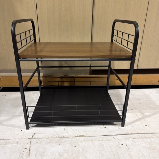 2段収納スチールラック (ジーエスマーケット) 釧路の収納家具 