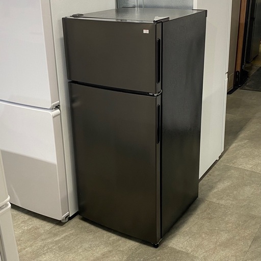 マクスゼン 2ドア冷蔵庫 112L 2024年製 JR112ML01GM 黒 ブラック 札幌市白石区 モノリス A25