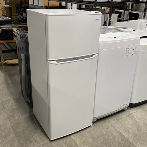 ハイアール 2ドア冷蔵庫 130L 2023年製 JR-N130C ホワイト 札幌市白石区 モノリス B247