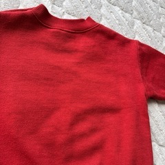 キッズ裏起毛クリスマスミッキー長袖の画像