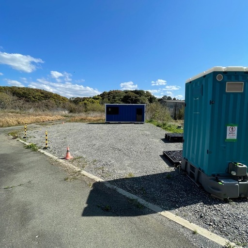 土地65坪◎キャンプ場や資材置き場、プライベートに！！プレハブ 