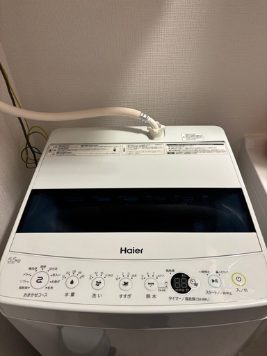 【5,000円】Haier 洗濯機 5.5kg JW-C55D｜引き取り限定
