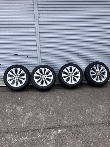 235/50R18 タイヤ4本セット　トヨタ純正アルミホイール　ブリヂストン　