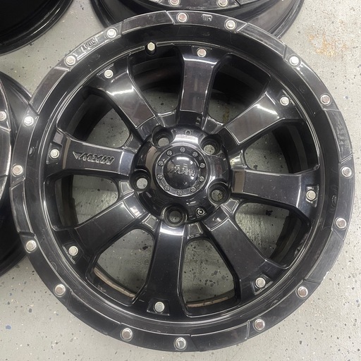 ホイール MKW MK-46 16インチ 7.0J +42 5H114.3 グロスブラック 4本セット SUV/4WD デリカ