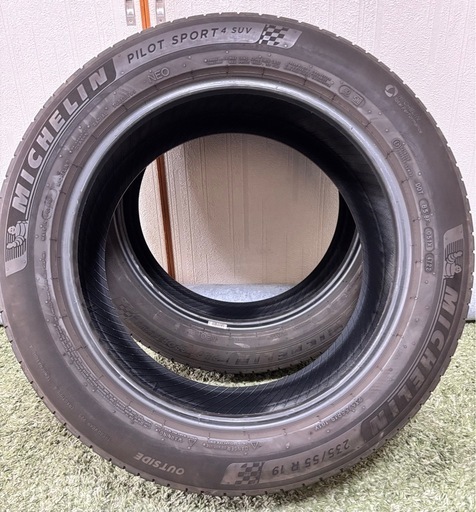 ミシュラン PILOT SPORT 4 SUV 235/55R19 タイヤ2本セット