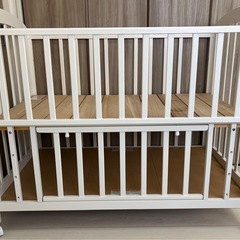 【値下げ】ベビーベッド（KATOJI）の画像