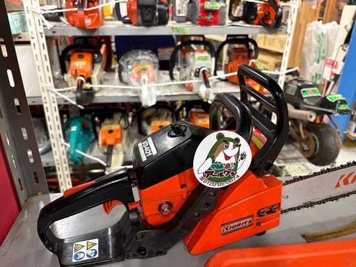 ?【チェンソー】入荷！KIORITZ CSV3401 【地域最大電動工具の売場・エンジン工具 高価買取アールワン田川】