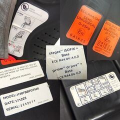 Joie チャイルドシート ～7歳頃まで ステージスISOFIX 新生児不可 