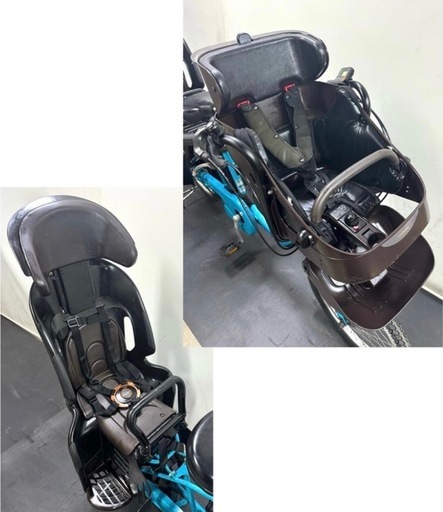 1年保証　送料無料　新型　パナソニック　ギュットミニ　20インチ　水色　電動アシスト自転車 g407