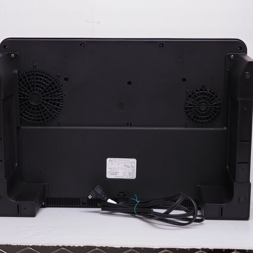 脚付 IHクッキングヒーター 卓上 2口 IH 動作品 配達設置対応・一ヶ月保証 アイリスオーヤマ IHコンロ 2口コンロ 工事不要 IHK-W12SP-B 2019年製