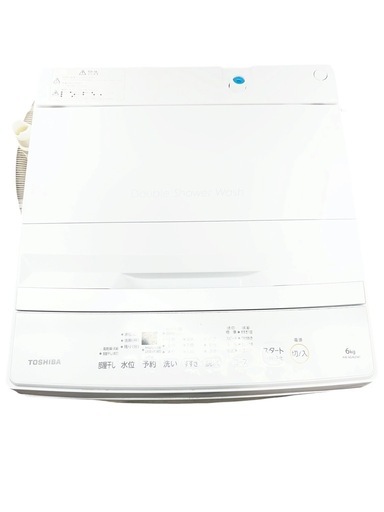 NO.2779 【2024年製】 TOSHIBA 全自動電気洗濯機 AW-6GA2 6.0kg 生活家電 家電 洗濯機 汚れあり 中古