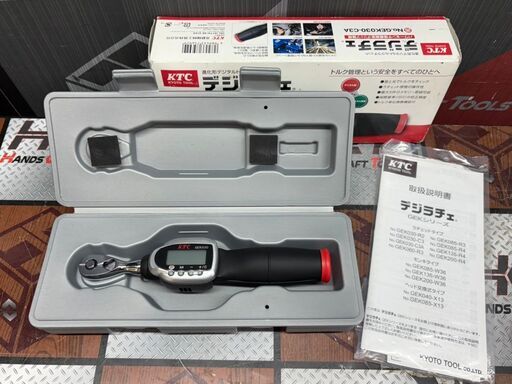 【中古】KTC GEK030-C3A 9.5sq.デジラチェ ※未校正の為ジャンク品扱い【ハンズクラフト佐賀】