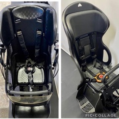 1年保証　送料無料　ブリヂストン　20インチ　子供乗せ　黒色　電動アシスト自転車 g407の画像
