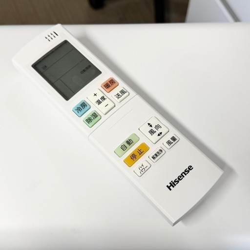 【超美品‼️】定価10万♪ ハイセンス 2023年製 10畳用エアコン フィルター自動おそうじ機能 スマホ遠隔操作 100V/2.8k