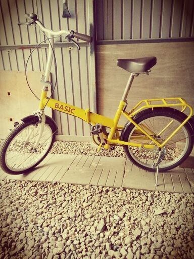 折りたたみ自転車 (ヨシボン) 滝川の折りたたみ自転車の中古あげます 