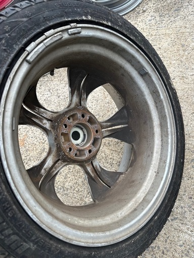 17インチ ホイール 中古深リム