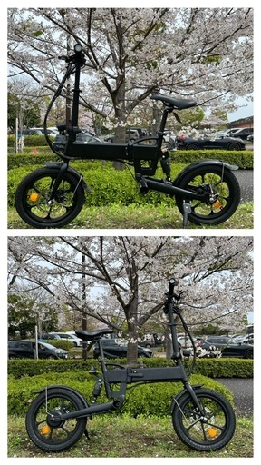 自賠責付き・電動バイク／電動自転車 ペダル無し　免許不要