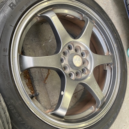 タイヤホイール　215/45ZR17 ステップワゴン　VEX SPORT