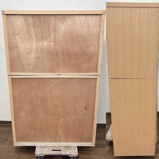 ?買取市場 柴田店】 I301 ? 天然木 7段ハイチェスト ⭐ クリーニング 