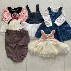 サイズ80cm女の子11点の画像