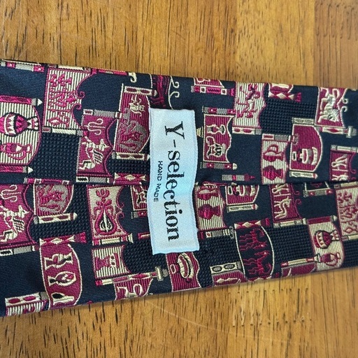 Y-selection HAND MADE ネクタイ 日本製 シルク100%