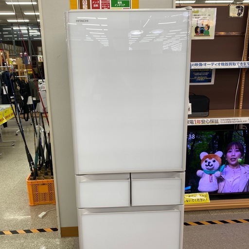 HITACHI】 R-S40K(XW) 5ドア冷蔵庫 (ビッグバン旭川宮前) 旭川の 