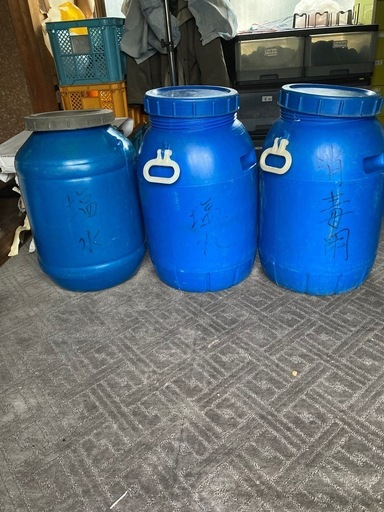 農業用蓋付き容器3個セットタダてす (レガシー) 東刈谷のその他の中古 