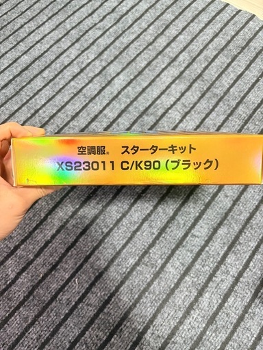 空調服 スターターキット XS23011 C/K90 (ブラック)