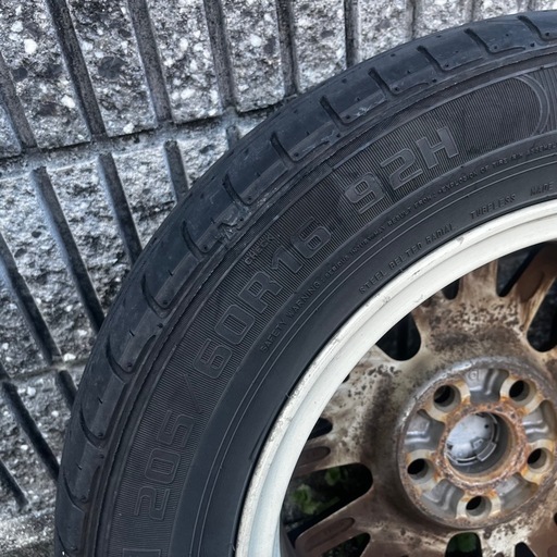 80系 ヴォクシー ノア 純正 16インチ アルミホイール タイヤ 4本セット 205/60R16