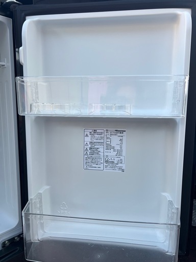 ハイセンス 冷蔵庫 単身 鏡面 154L 2019年製