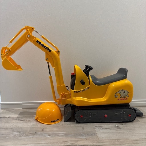 トイコー 乗用マイクロショベル コマツPC01 TOYCO【3歳〜】【乗用玩具 おもちゃ ショベルカー 男の子 コマツ】