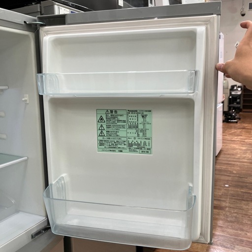 Panasonic 2ドア冷蔵庫 NR-B148W