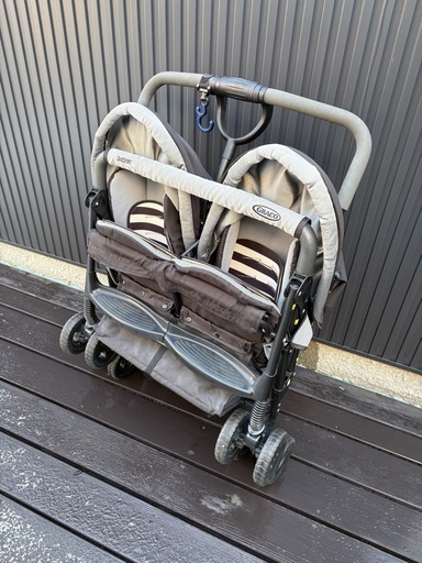 双子用ベビーカー