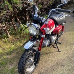 モンキー125  エンジン掛かります　書類鍵ありますの画像
