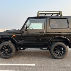 ターボ新品交換済み！ 不具合無し！ スズキ ジムニー JA22W ワイルドウインド カスタム MT 車検付き！の画像