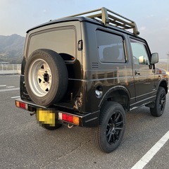 ターボ新品交換済み！ 不具合無し！ スズキ ジムニー JA22W ワイルドウインド カスタム MT 車検付き！の画像