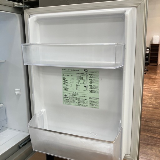 AQUA 2ドア冷蔵庫 AQR-13M