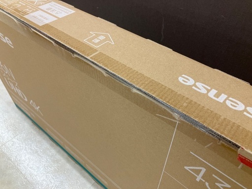 【トレファク足立扇】4K液晶テレビ Hisense 43E6N 未使用品 