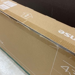 【トレファク足立扇】4K液晶テレビ Hisense 43E6N 未使用品 の画像