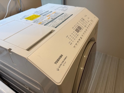 【美品・使用少】東芝ドラム式洗濯乾燥機｜2024年購入｜別荘利用｜95,000円｜宮古島